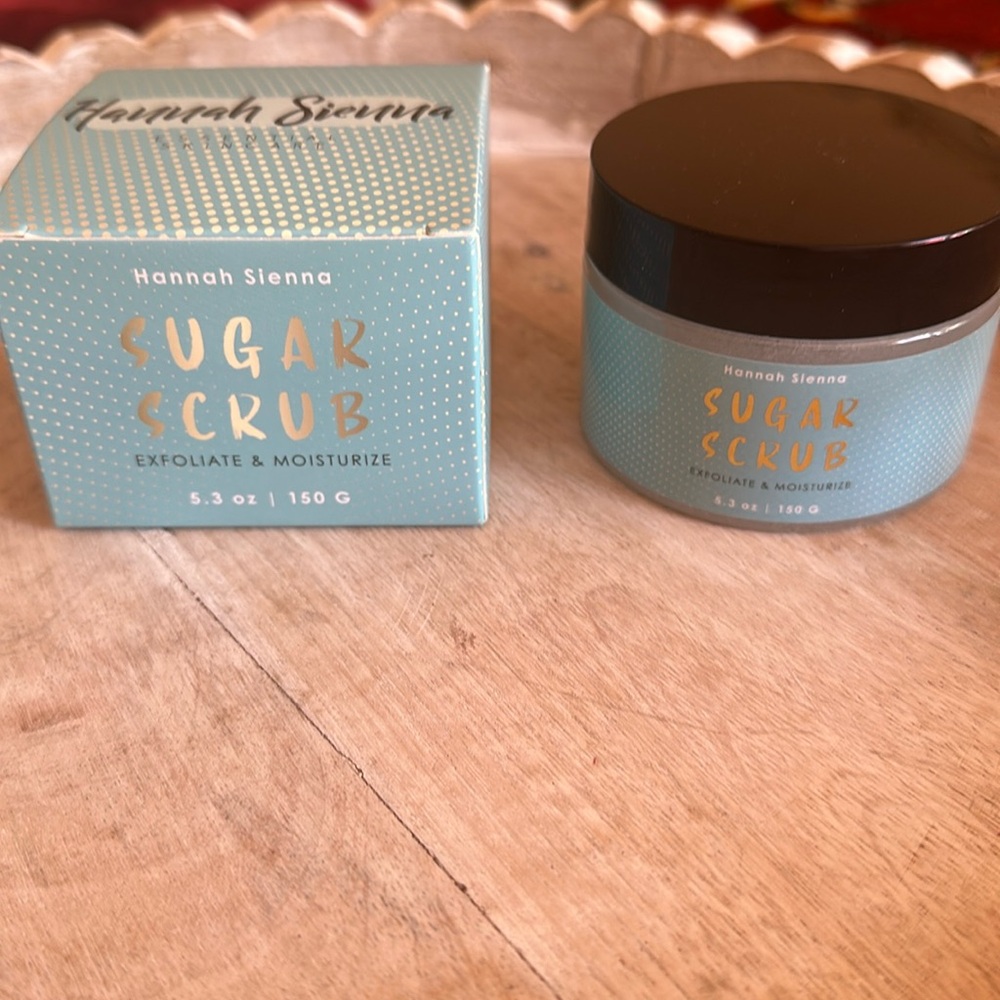 Hannah Sienna Sugar Scrub. New.